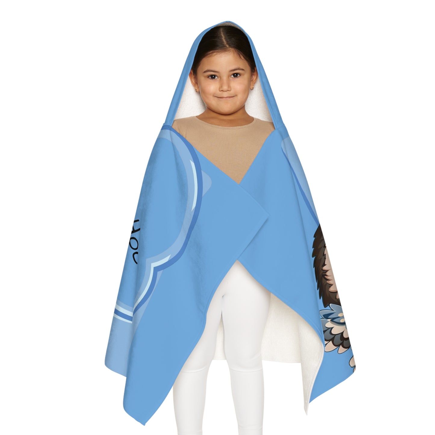 Youth Hooded Towel - Adorable Owl Design, Fun Bath Time Accessory, Perfect for Kids, Gift for Birthdays, Beach Days, Swim Lessons