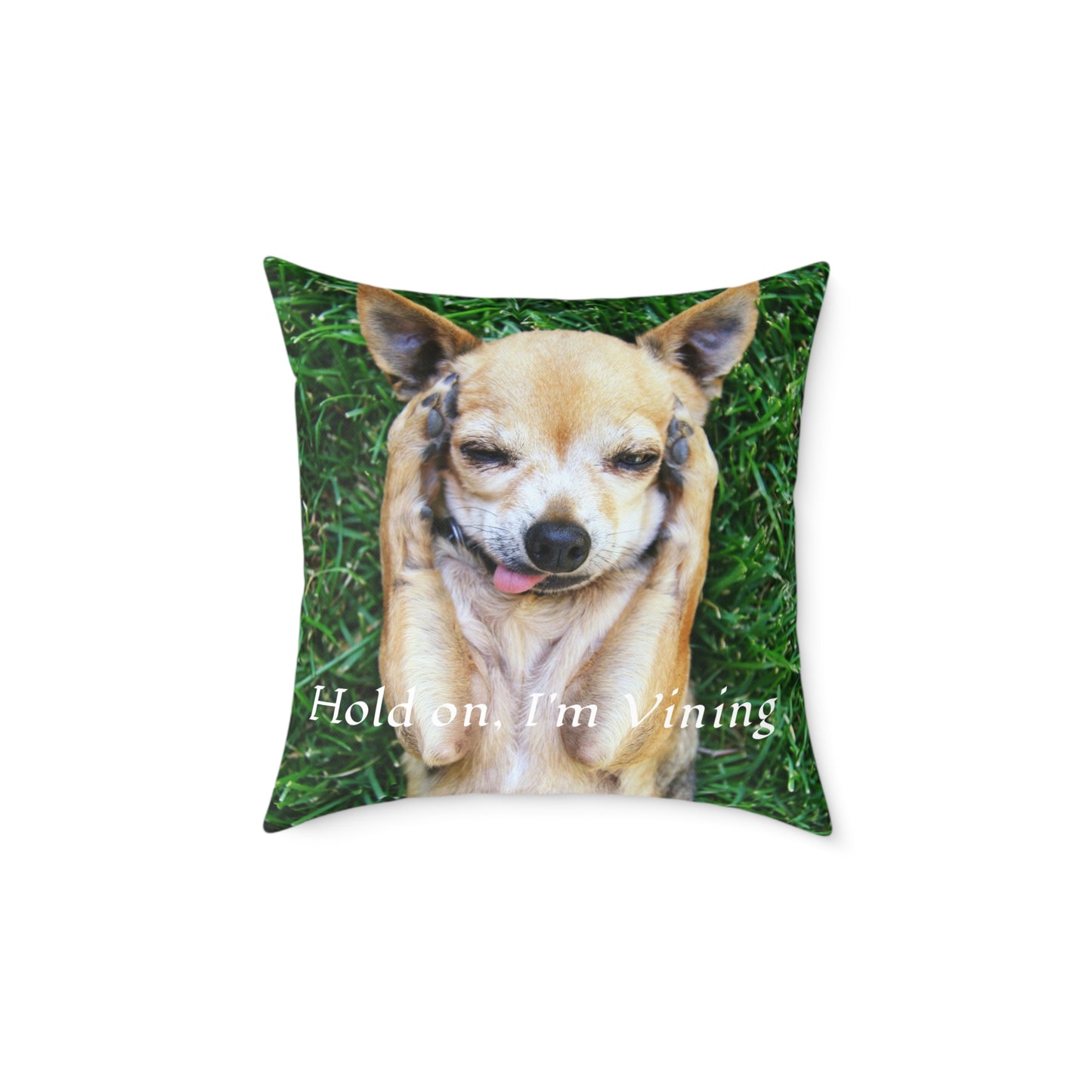 Square Pillow, Charming Dog Quote, Pet Lover Gift, Home Decor, Animal Lover