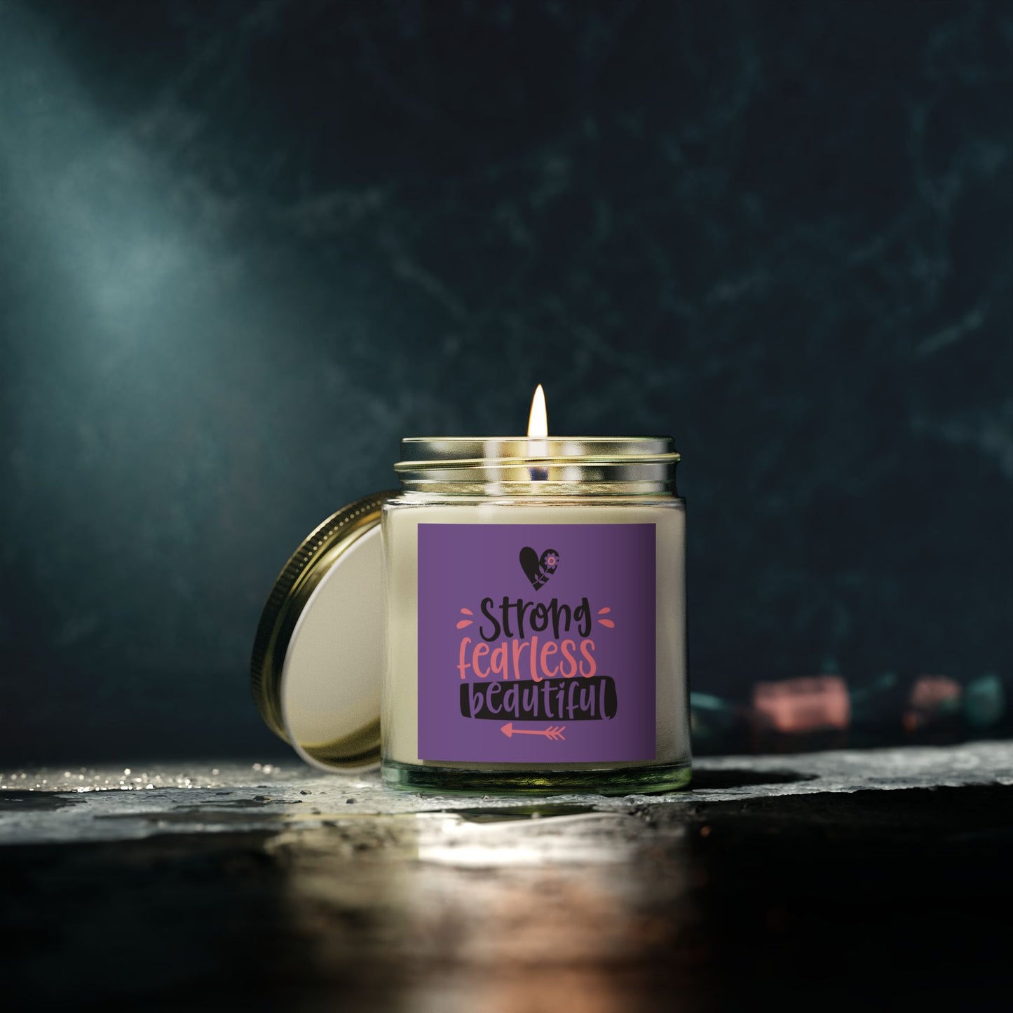 Strong, Fearless, Beautiful Scented Candles