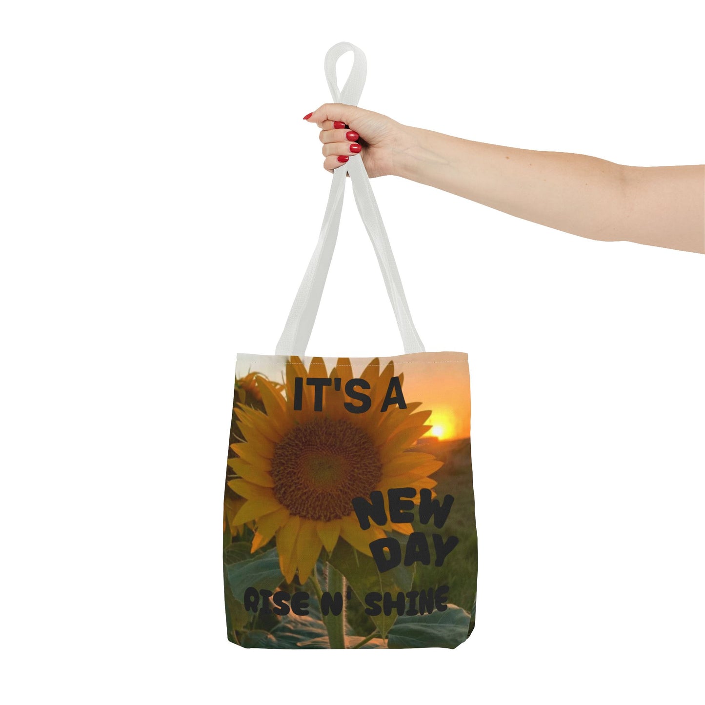 Sunflower Sunset Tote Bag - Eco-Friendly Floral Canvas Bag