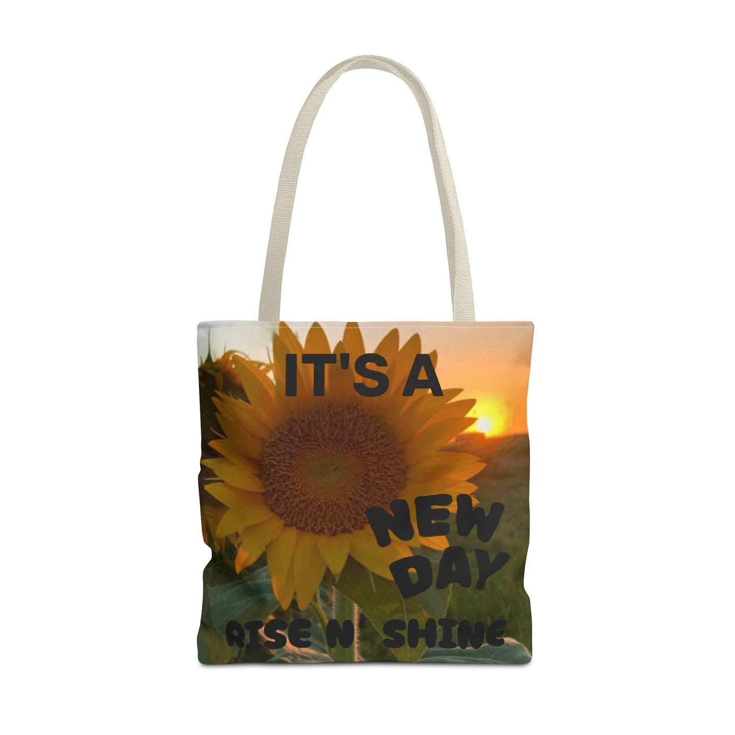 Sunflower Sunset Tote Bag - Eco-Friendly Floral Canvas Bag