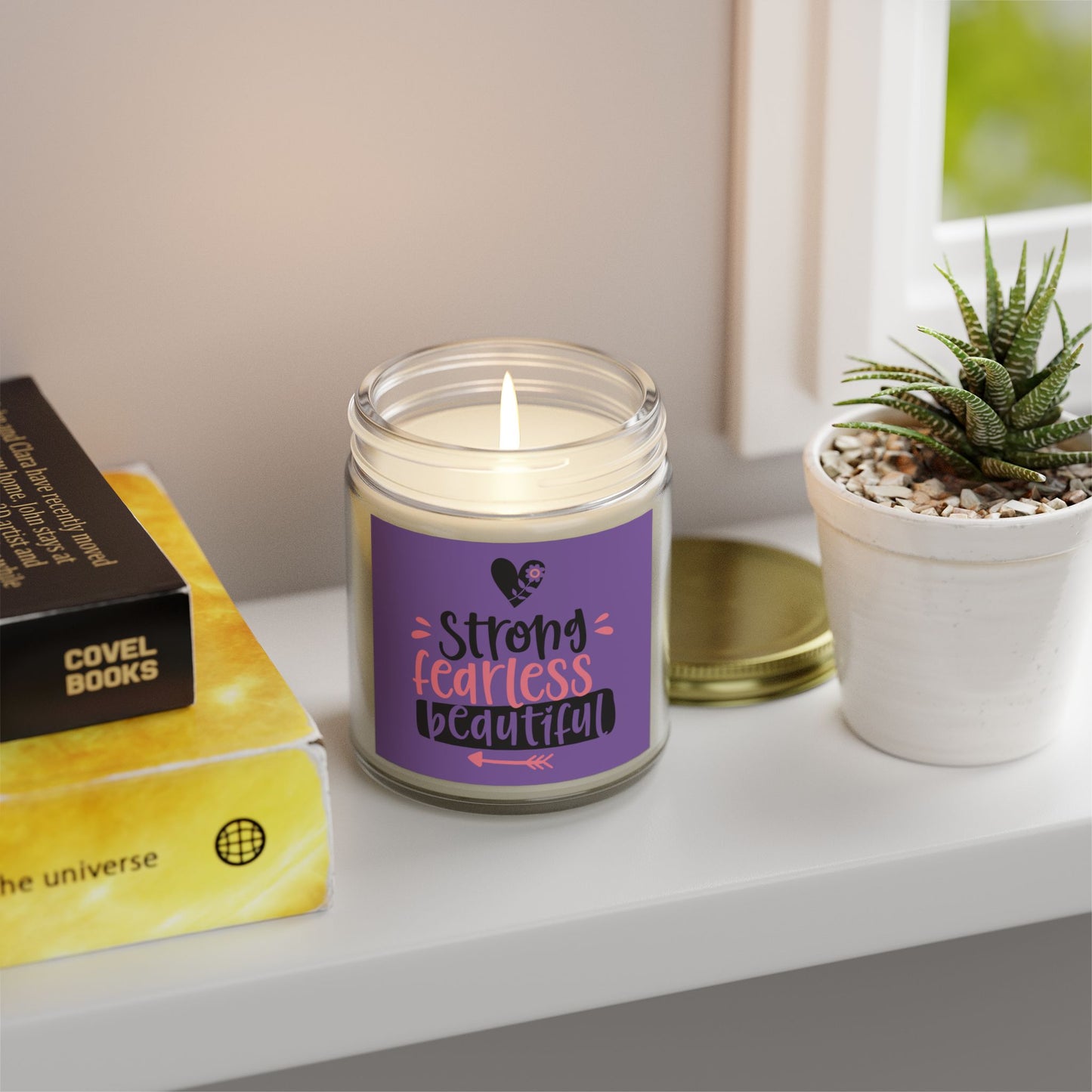 Strong, Fearless, Beautiful Scented Candles