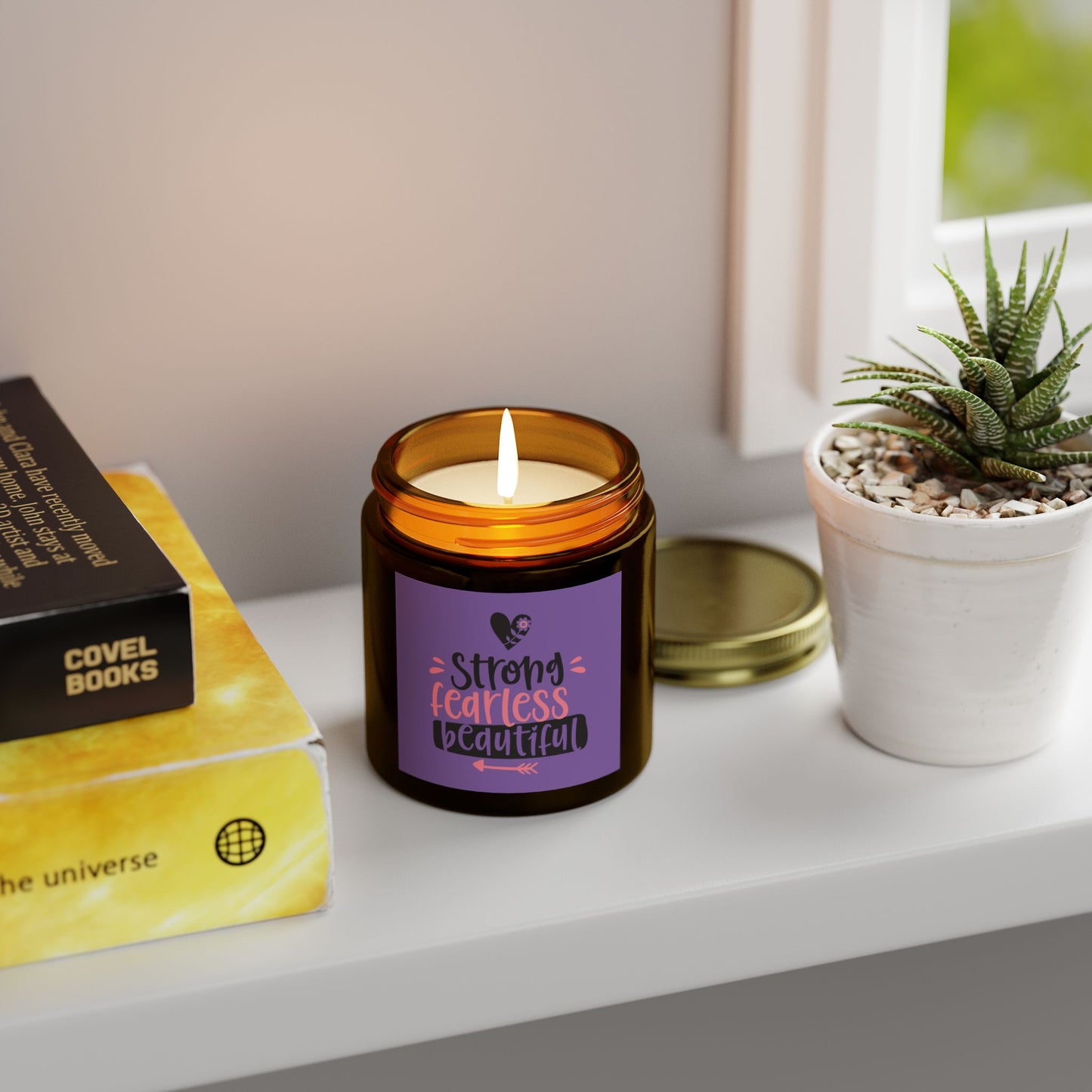 Strong, Fearless, Beautiful Scented Candles