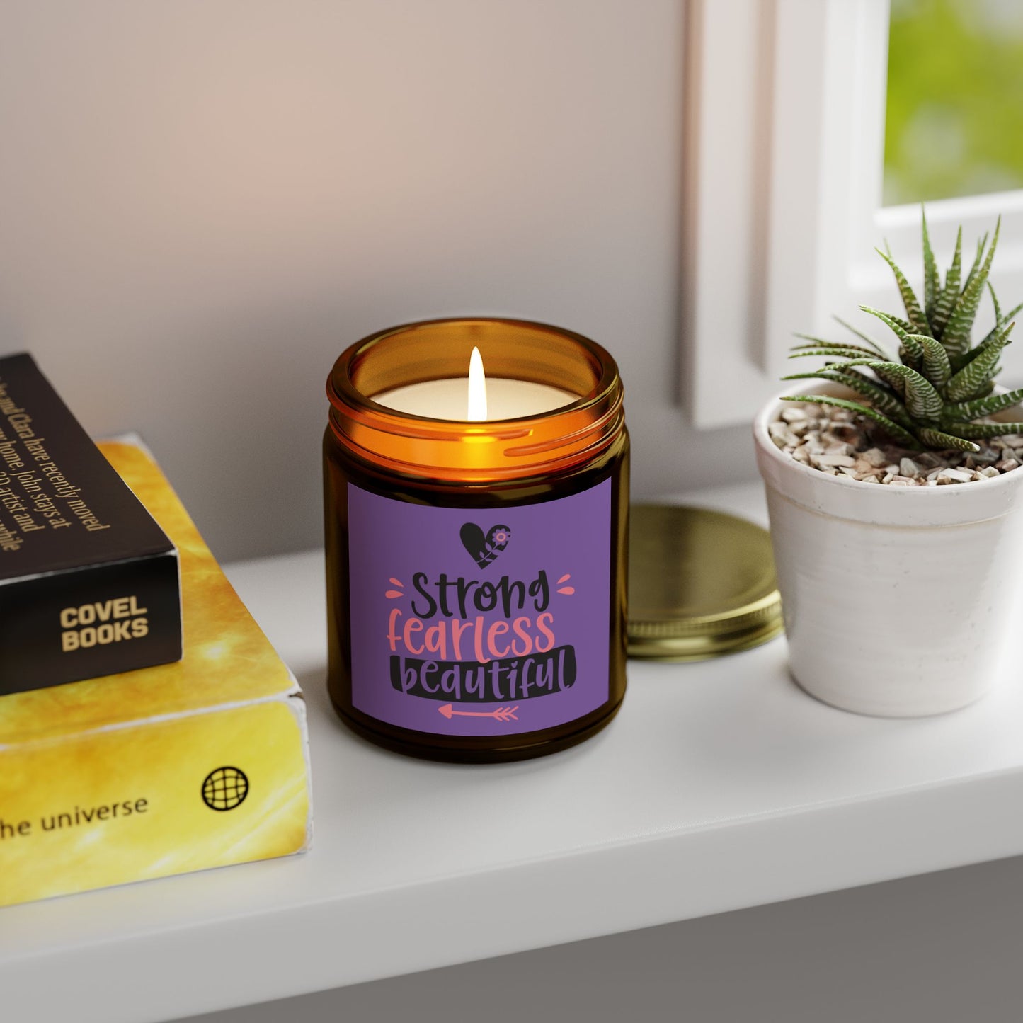 Strong, Fearless, Beautiful Scented Candles