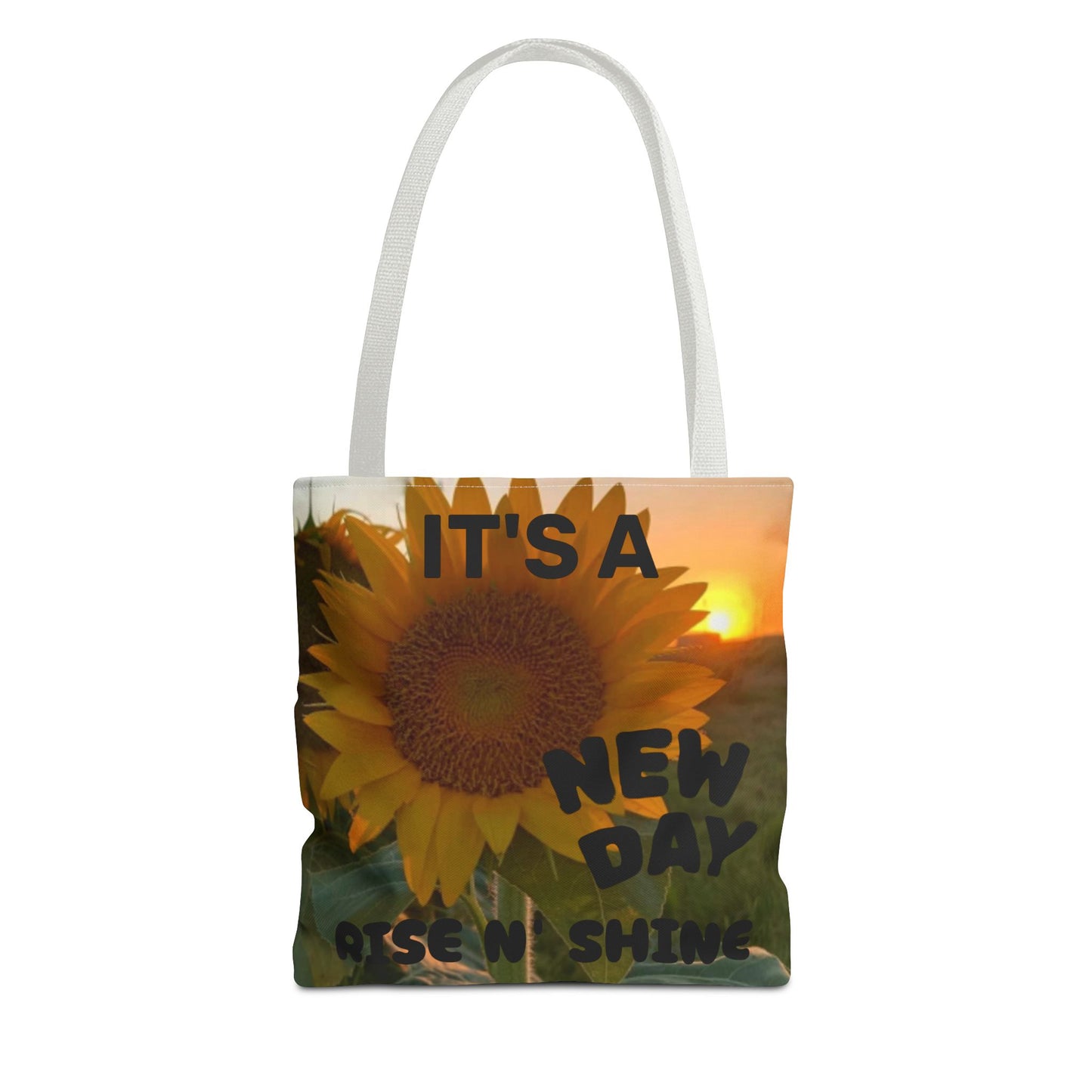 Sunflower Sunset Tote Bag - Eco-Friendly Floral Canvas Bag