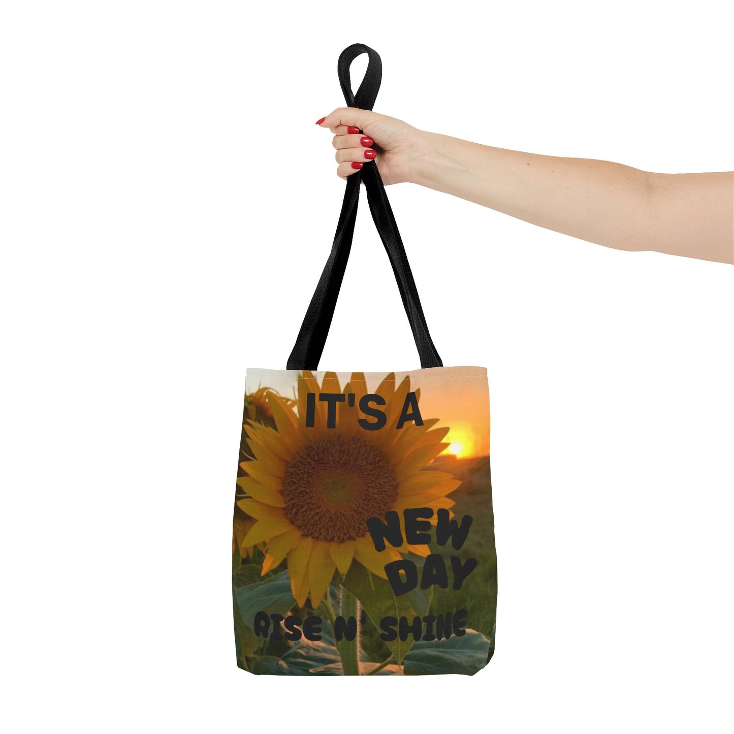 Sunflower Sunset Tote Bag - Eco-Friendly Floral Canvas Bag