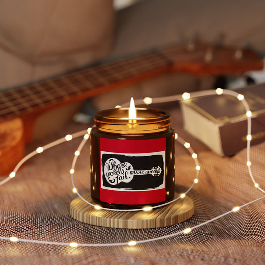 Where Words Fail - Music Speaks | Scented Soy Wax Candles