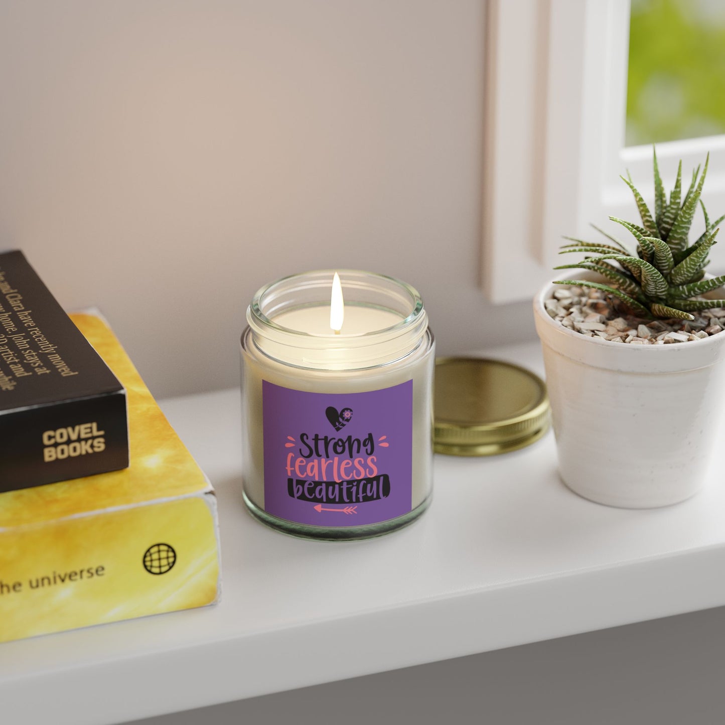 Strong, Fearless, Beautiful Scented Candles