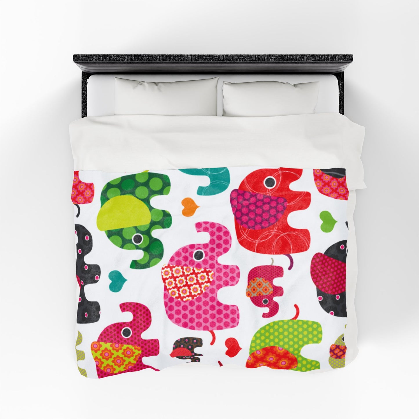 Elephant Plush Blanket | Nursery Decor | Baby Shower Gift