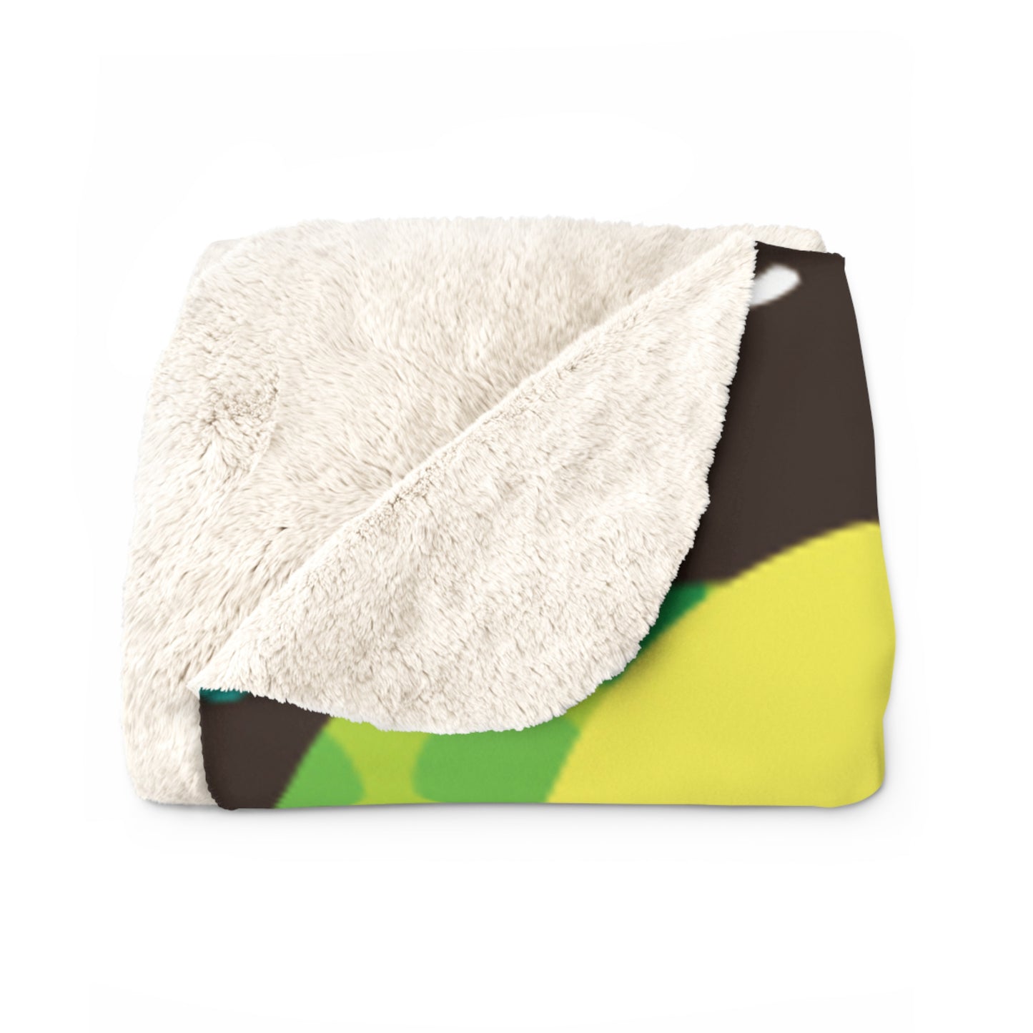 Colorful Elephant Sherpa Fleece Blanket | Soft Kids Throw & Nursery Decor