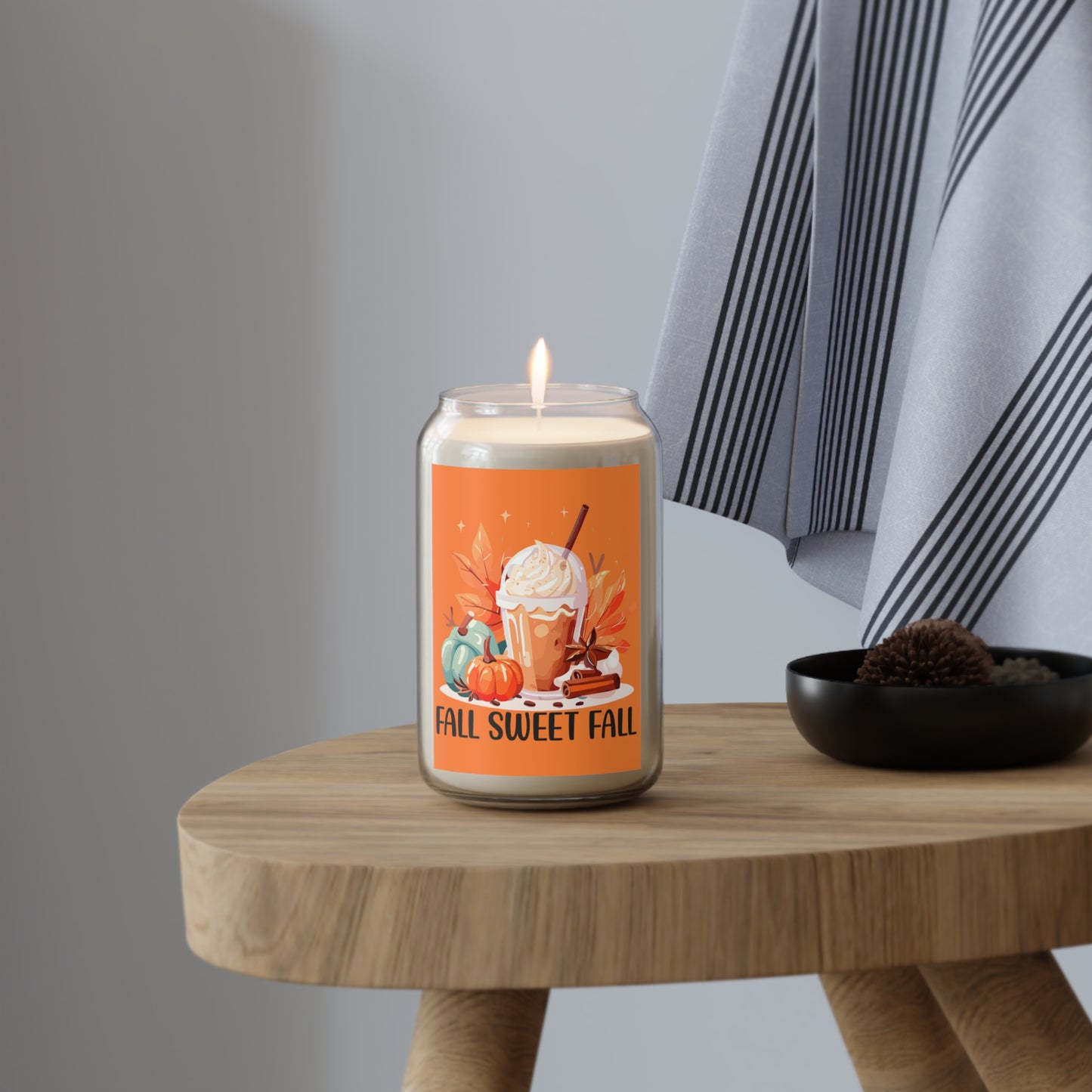 Fall-Themed Soy Candle, Cozy Autumn Decor, Scented Candle Gift, Home Fragrance, Seasonal Candle, Fall Sweet Fall
