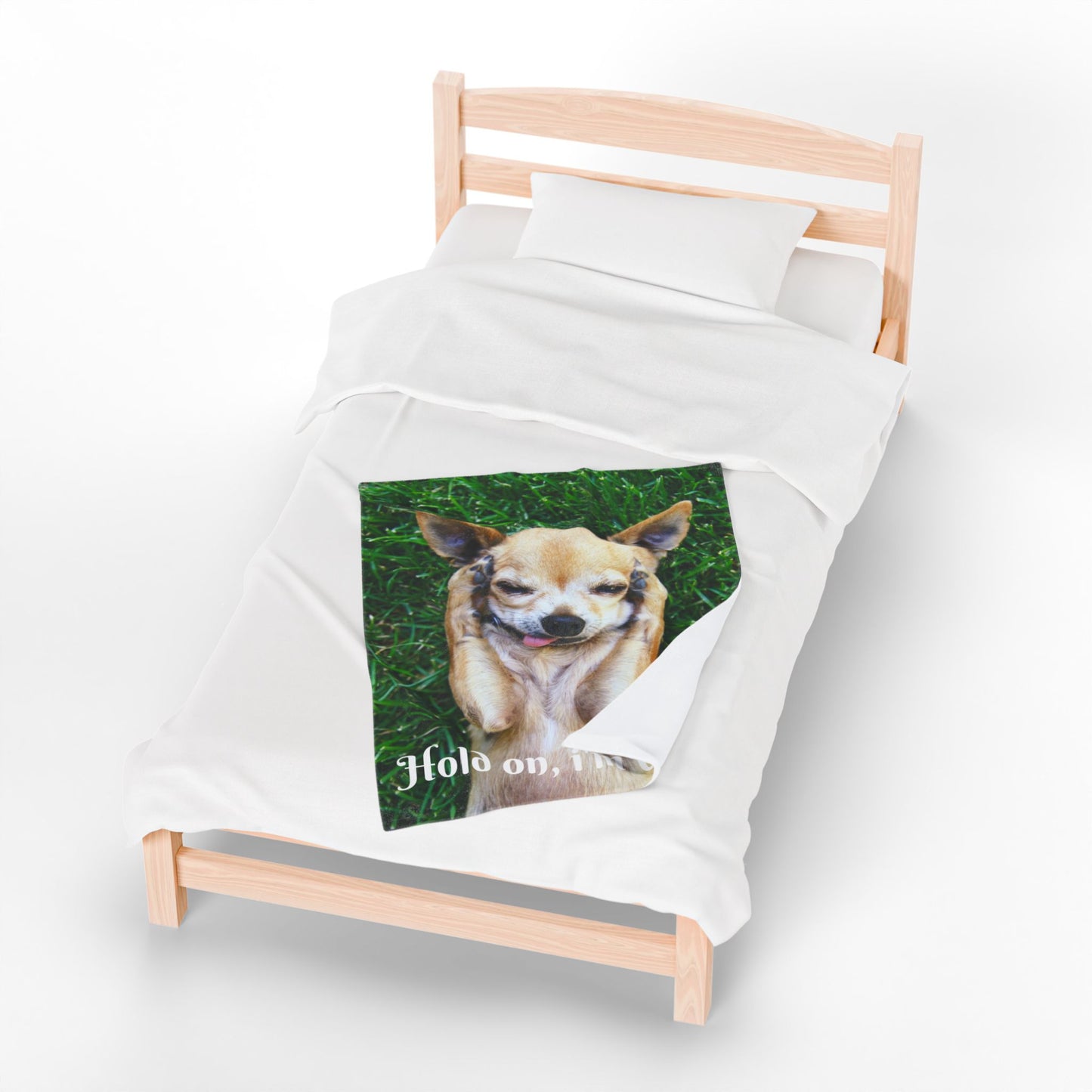 Charming Dog-Themed Velveteen Plush Blanket | Cozy Pet Blanket, Cute Dog Decor, Gift for Dog Lovers, Funny Pet Blanket, Home Comfort