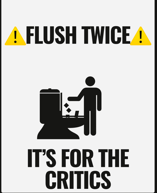 Gag Gift "To My Critics" Sign Digital Download | Funny Success Meme Print for Office Decor SVG