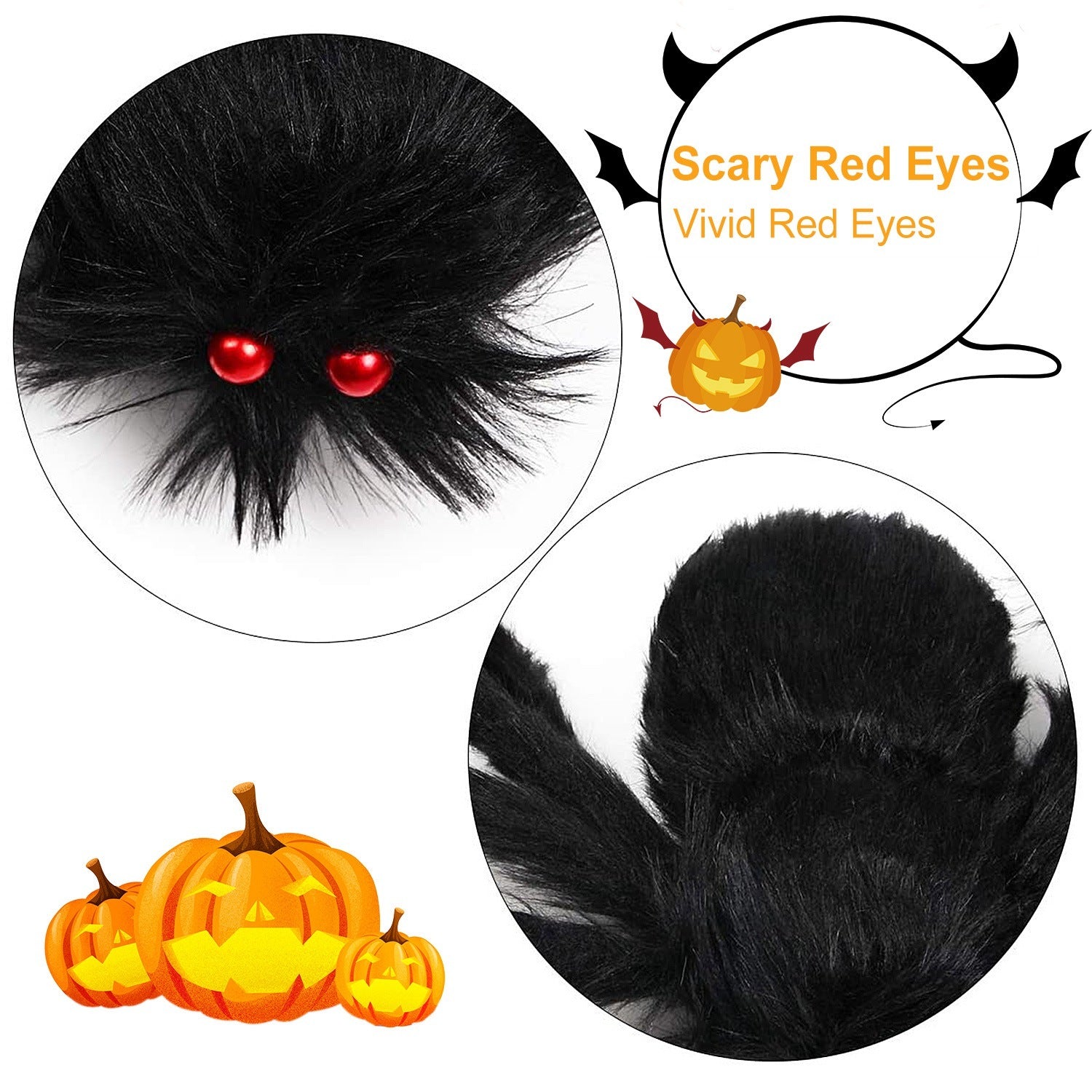 1Pc Halloween Decorations Spider Outdoor 49inch Halloween Spider With 126 Inch Tarantula Mega Spider Web Hairy Poseable Scary Spider Outdoor Yard Creepy Decor Spider Stretch Cobweb