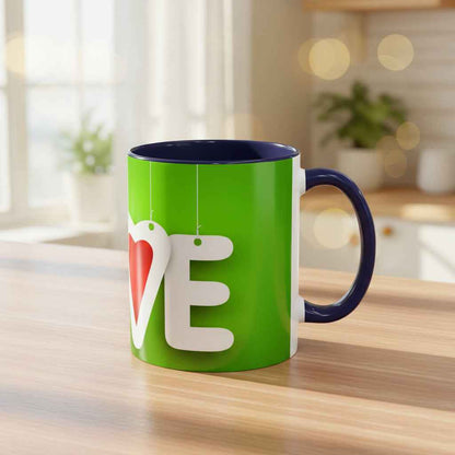 Love Accent Mug (11 & 15oz)