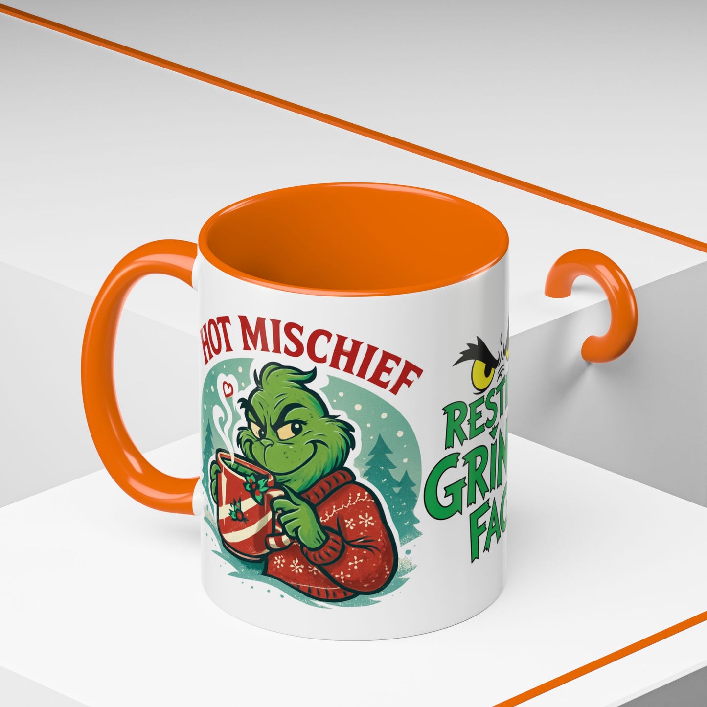Fun Holiday Cheer Grinch Coffee Mug