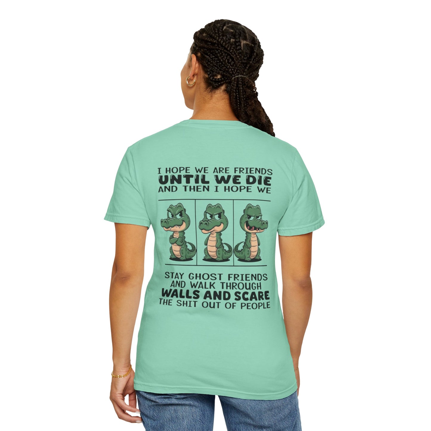 Ghost Friends T-Shirt | Unisex, Funny Graphic Tee, Gift for Friends, Halloween Apparel, Casual Wear
