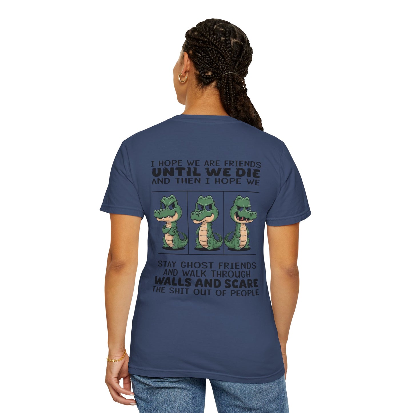 Ghost Friends T-Shirt | Unisex, Funny Graphic Tee, Gift for Friends, Halloween Apparel, Casual Wear