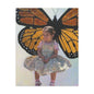 Canvas Print - Monarch Butterfly Wings & Joyful Child - Find Your Wings Collection