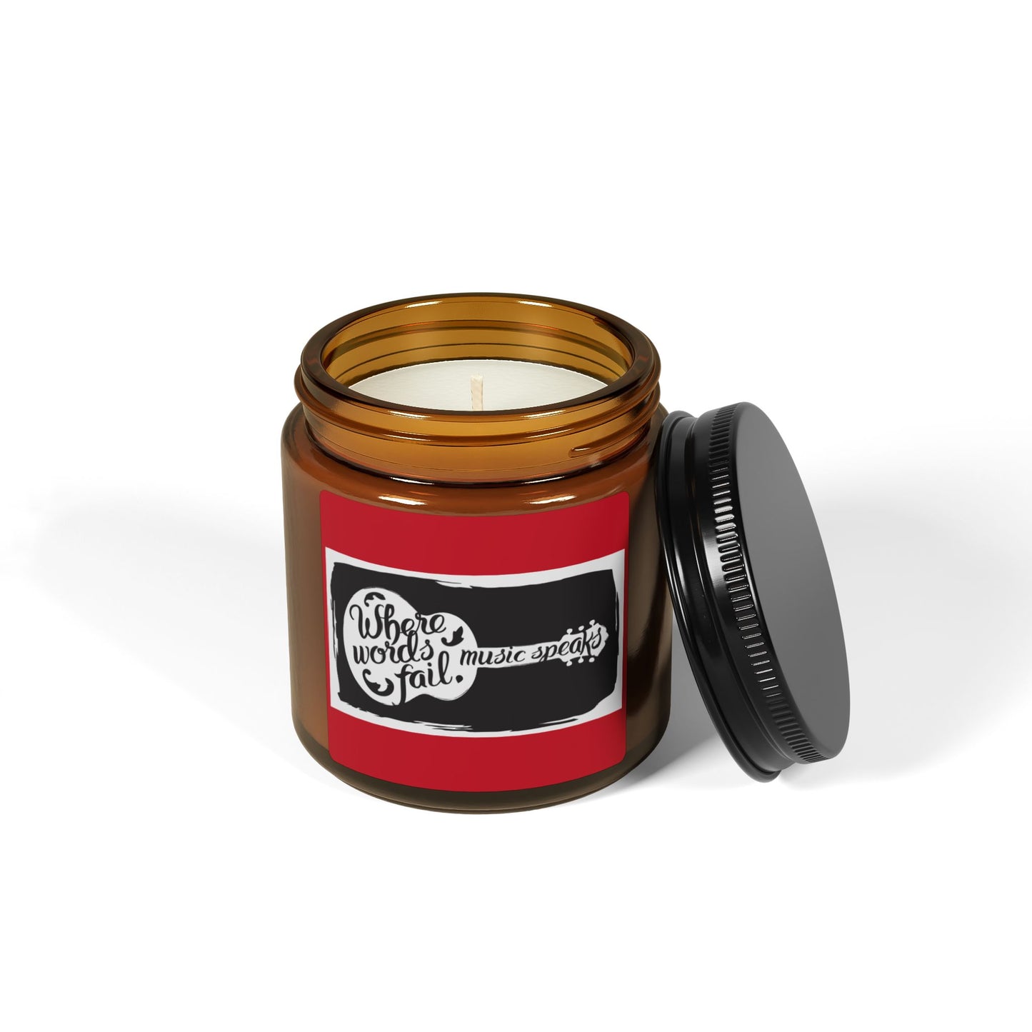 Where Words Fail - Music Speaks | Scented Soy Wax Candles