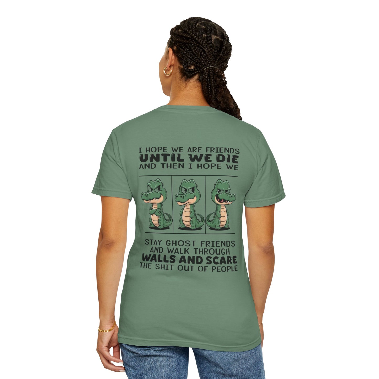 Ghost Friends T-Shirt | Unisex, Funny Graphic Tee, Gift for Friends, Halloween Apparel, Casual Wear