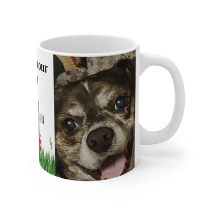 Memorial Pet Mug - Forever in Our Hearts 11oz