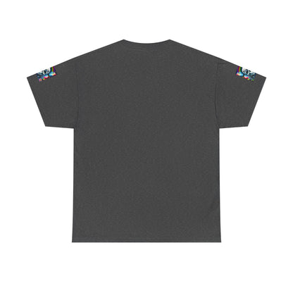 Skull Tee - Bright & Colorful Butterfly Design