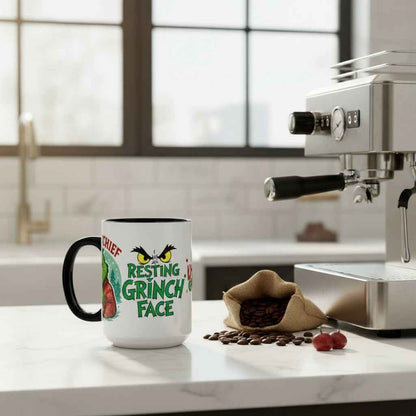 Fun Holiday Cheer Grinch Coffee Mug