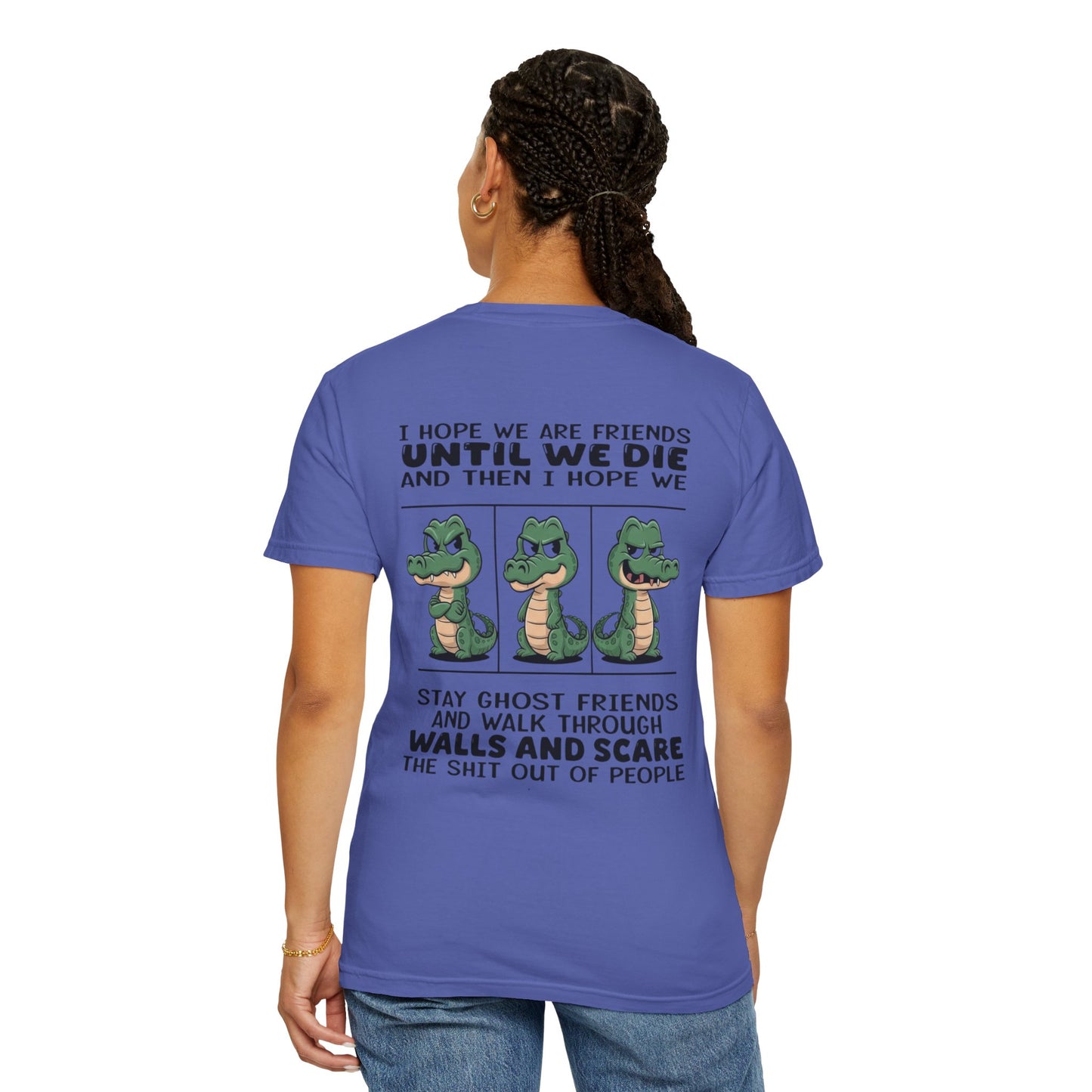 Ghost Friends T-Shirt | Unisex, Funny Graphic Tee, Gift for Friends, Halloween Apparel, Casual Wear