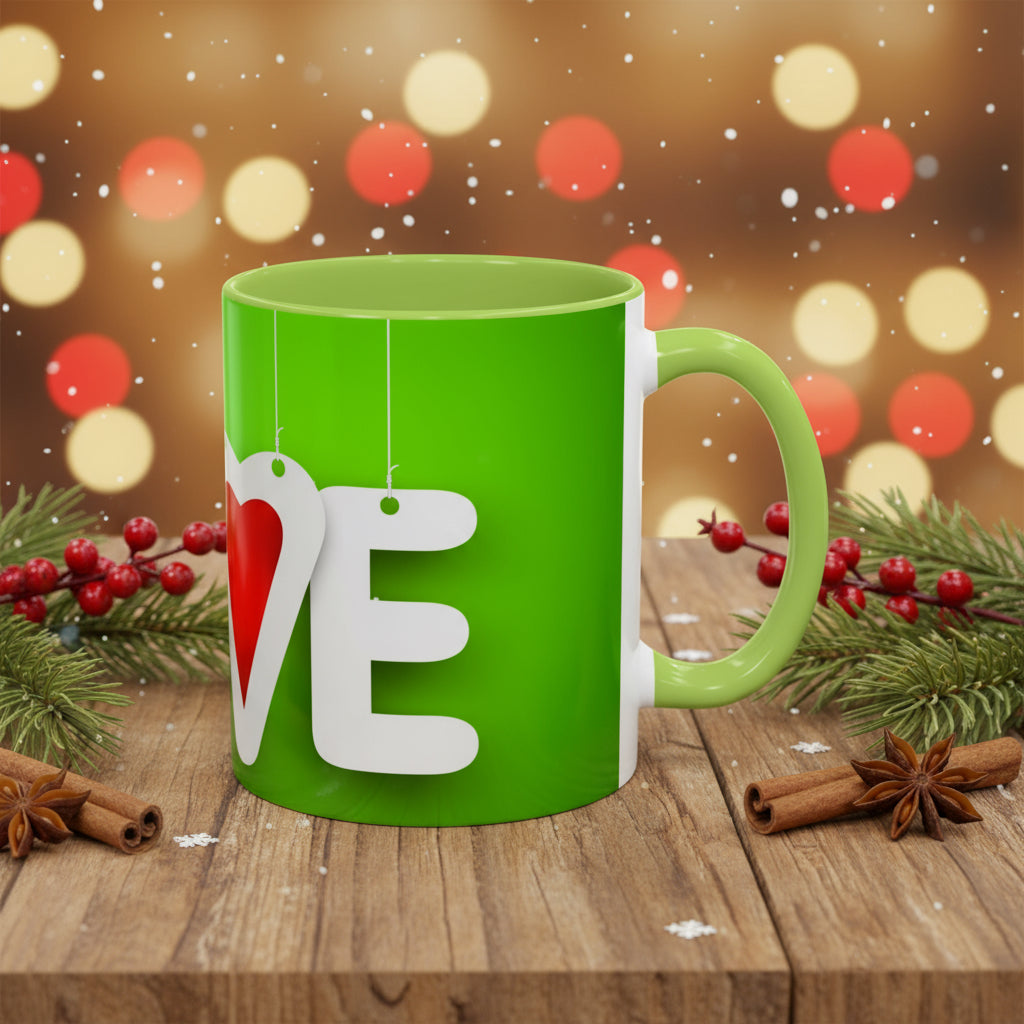 Love Accent Mug (11 & 15oz)