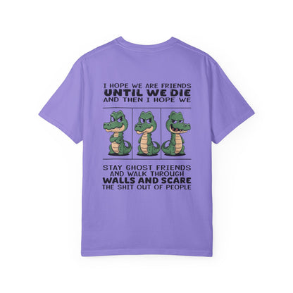 Ghost Friends T-Shirt | Unisex, Funny Graphic Tee, Gift for Friends, Halloween Apparel, Casual Wear