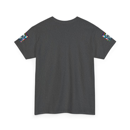 Skull Tee - Bright & Colorful Butterfly Design