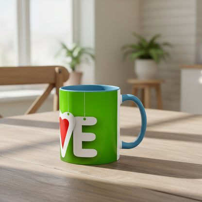 Love Accent Mug (11 & 15oz)