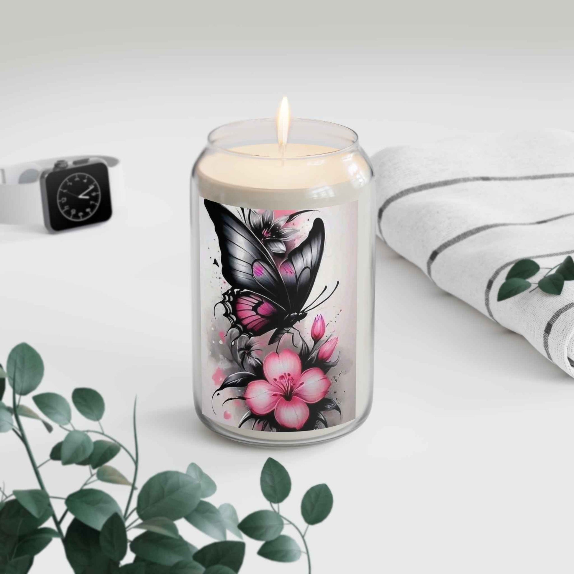 Butterfly Blossom Scented Soy Candle, Aromatherapy Gift for Her, Floral Home Decor, Relaxation Candle, Mother's Day Gift, Eco-Friendly [...]