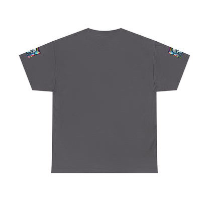 Skull Tee - Bright & Colorful Butterfly Design