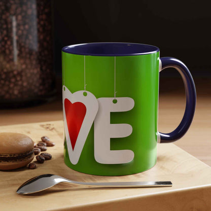 Love Accent Mug (11 & 15oz)