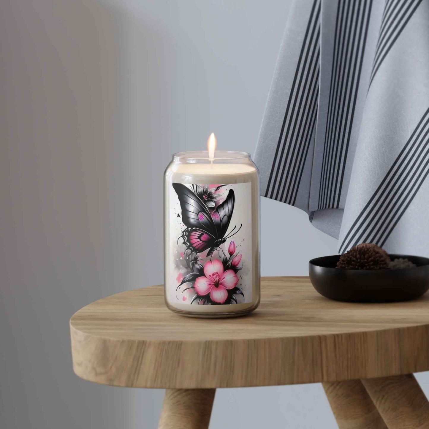 Butterfly Blossom Scented Soy Candle, Aromatherapy Gift for Her, Floral Home Decor, Relaxation Candle, Mother's Day Gift, Eco-Friendly [...]