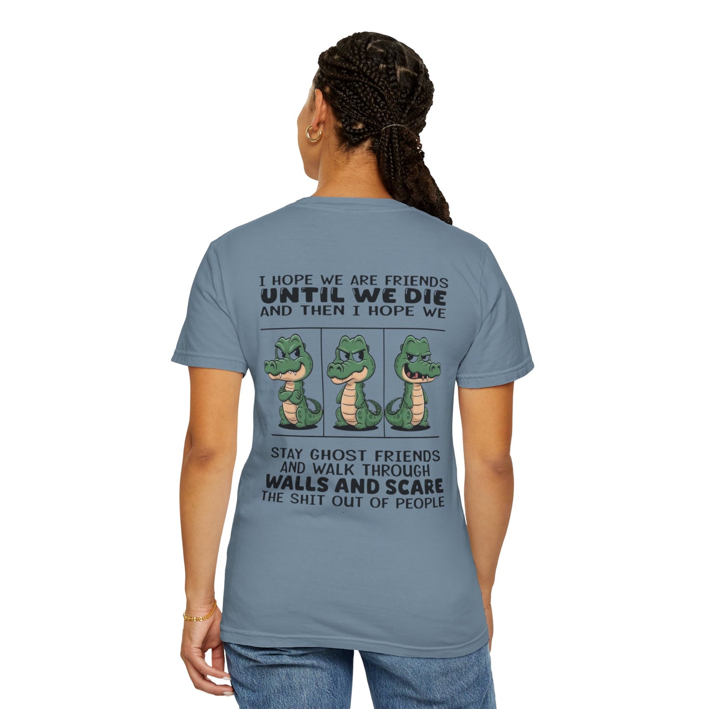 Ghost Friends T-Shirt | Unisex, Funny Graphic Tee, Gift for Friends, Halloween Apparel, Casual Wear