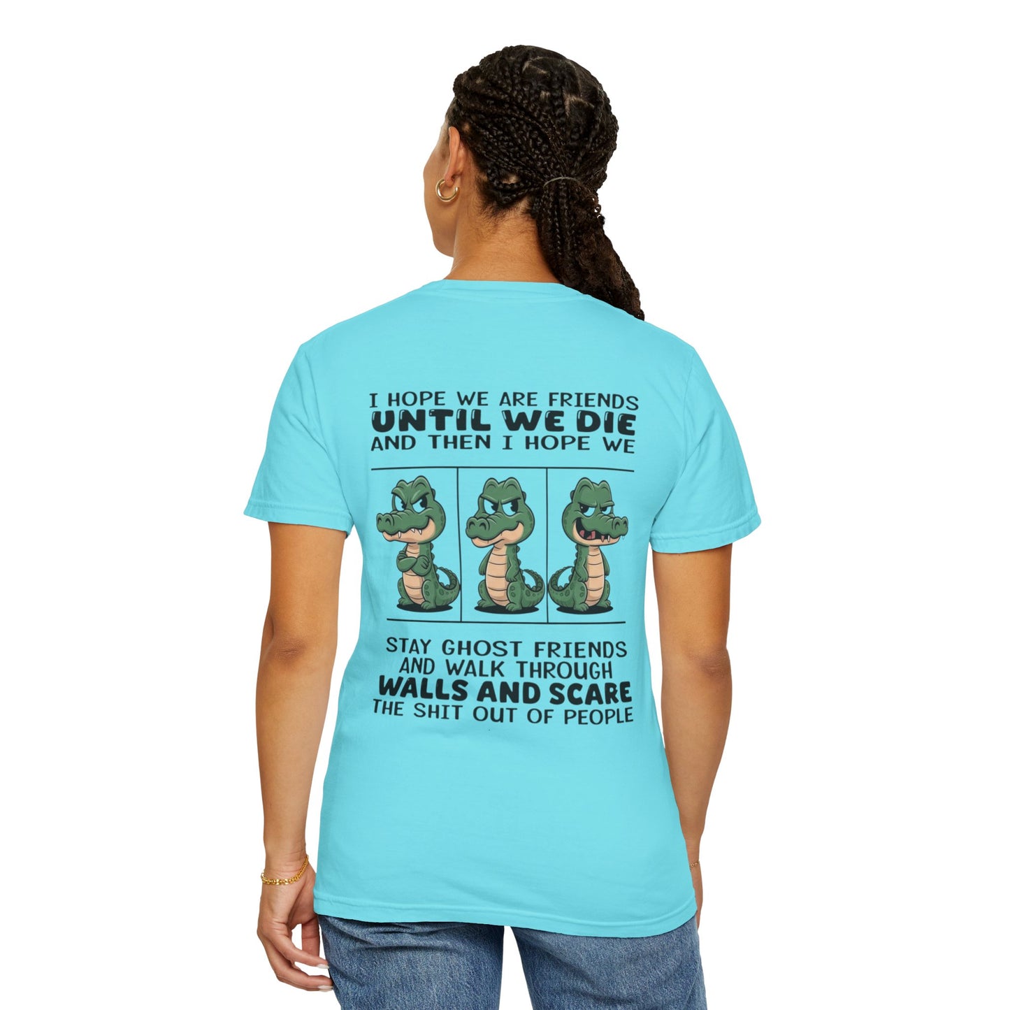 Ghost Friends T-Shirt | Unisex, Funny Graphic Tee, Gift for Friends, Halloween Apparel, Casual Wear