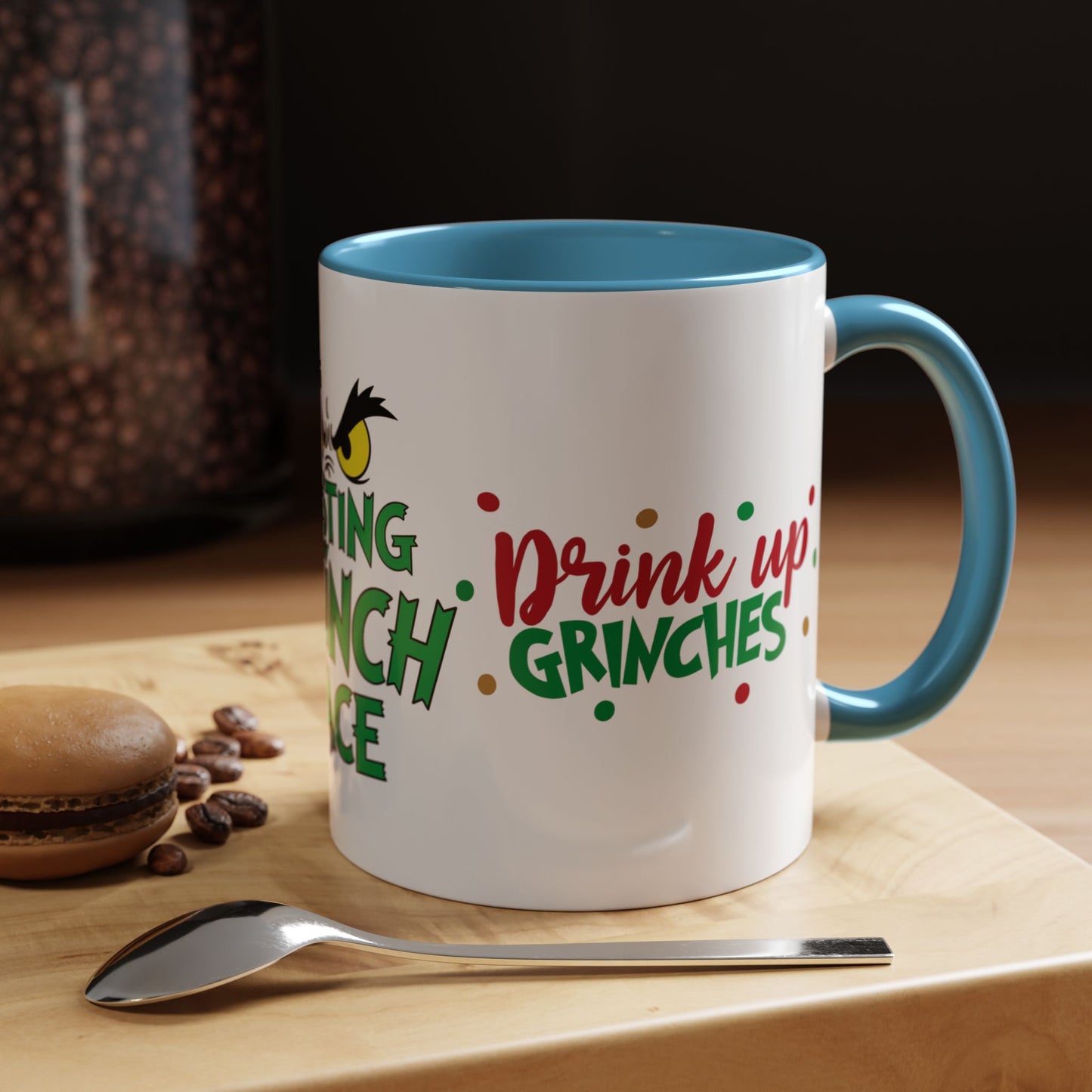 Fun Holiday Cheer Grinch Coffee Mug