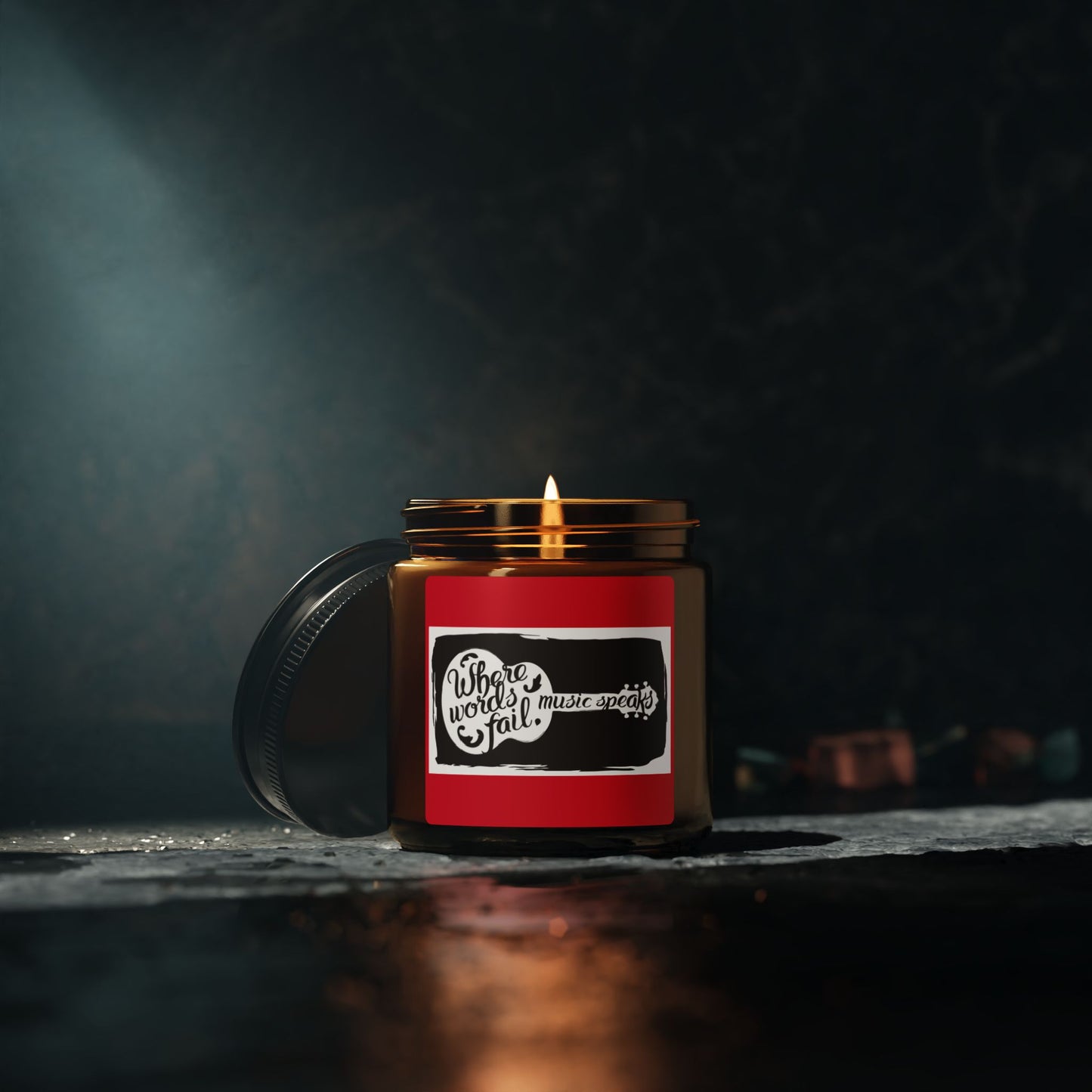 Where Words Fail - Music Speaks | Scented Soy Wax Candles