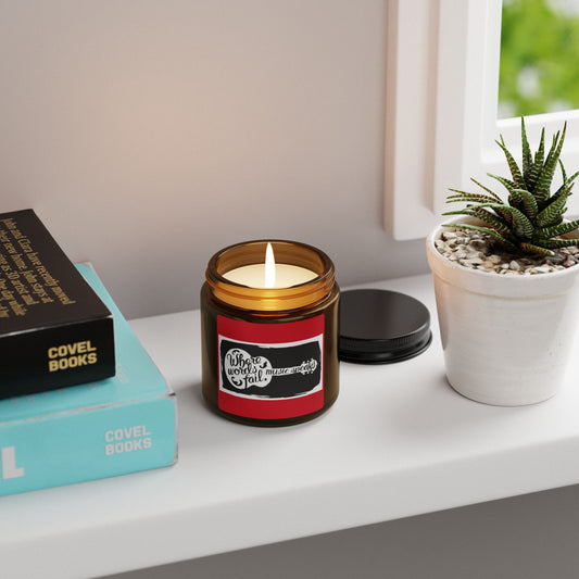 Where Words Fail - Music Speaks | Scented Soy Wax Candles
