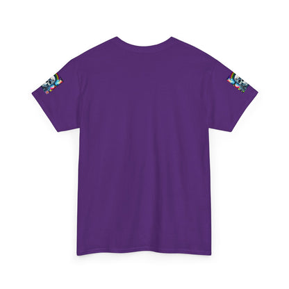 Skull Tee - Bright & Colorful Butterfly Design