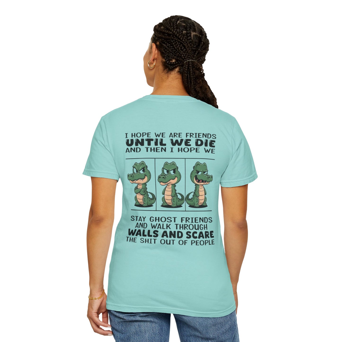 Ghost Friends T-Shirt | Unisex, Funny Graphic Tee, Gift for Friends, Halloween Apparel, Casual Wear