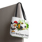 Soccer Tote Bag for Kids - Lets Kick Some Turf, Funny Sports Accessory