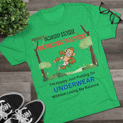 Men’s Funny Workout Humor Unisex Crew Tee