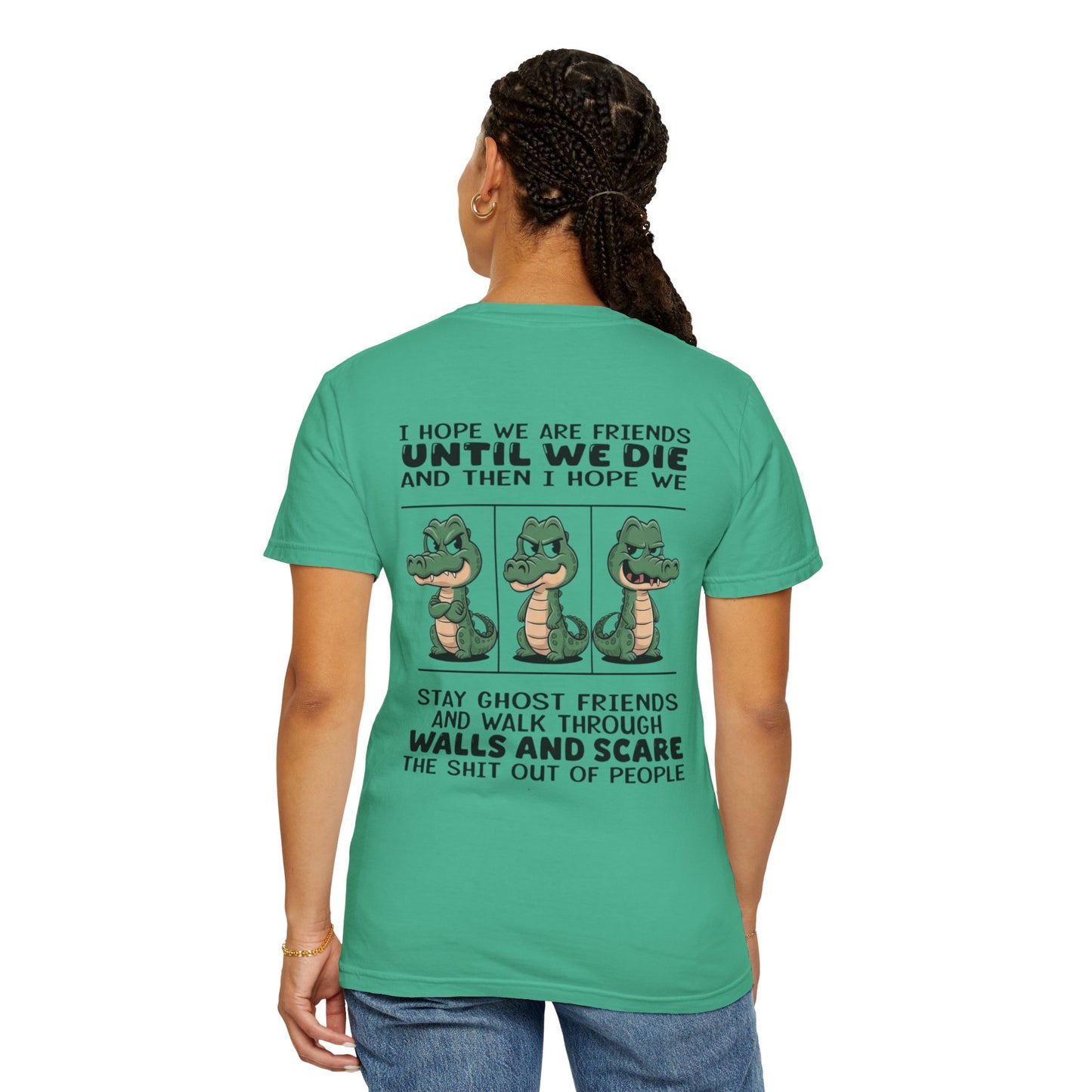 Ghost Friends T-Shirt | Unisex, Funny Graphic Tee, Gift for Friends, Halloween Apparel, Casual Wear
