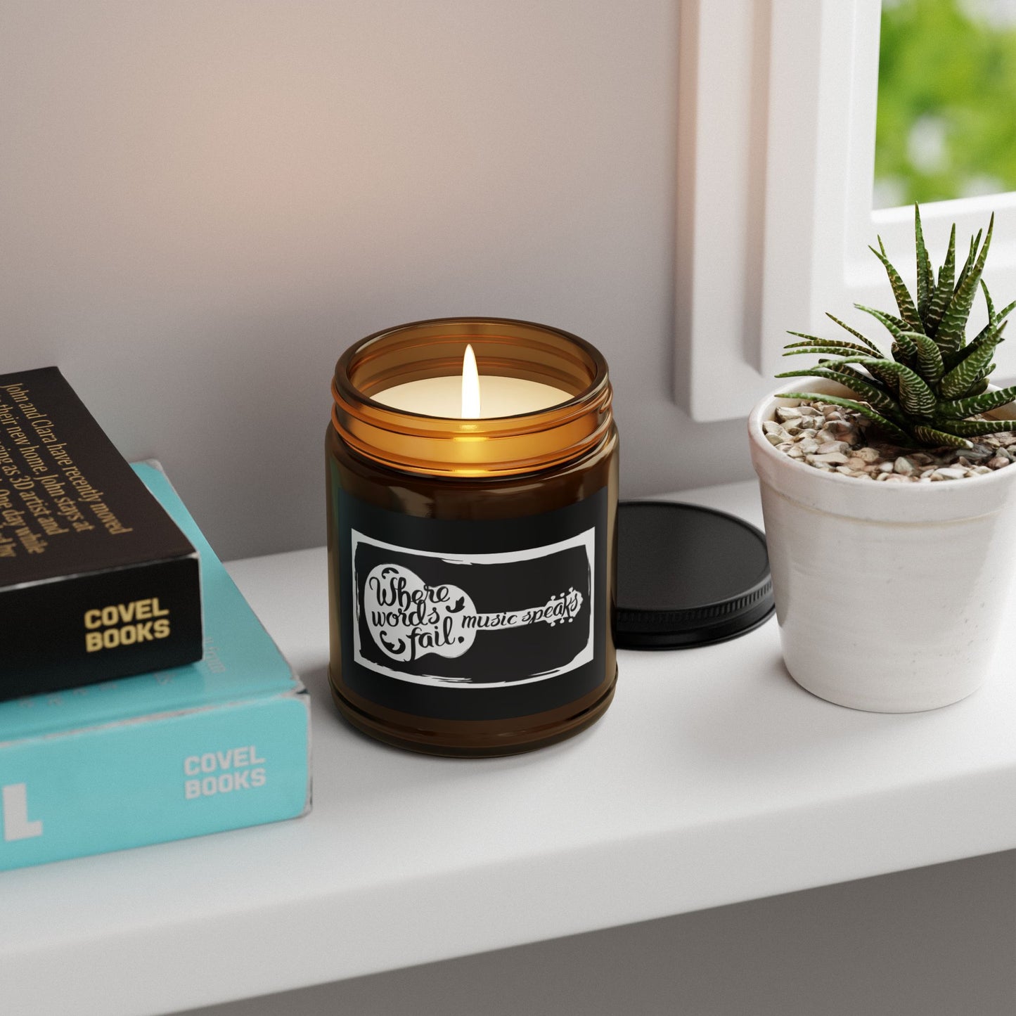 Where Words Fail - Music Speaks | Scented Soy Wax Candles