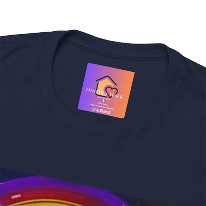 Skull Tee - Bright & Colorful Butterfly Design