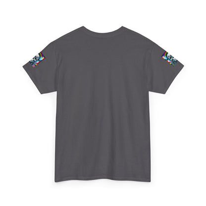 Skull Tee - Bright & Colorful Butterfly Design